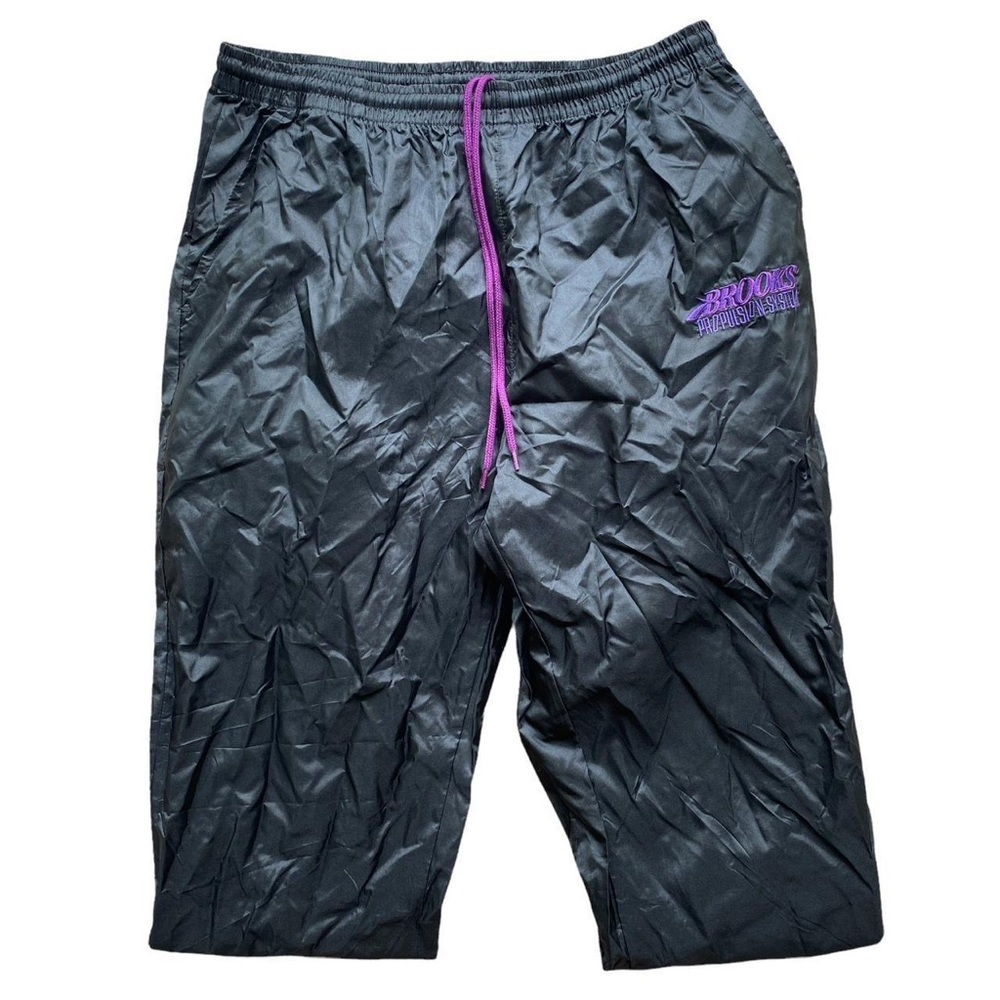 Black + Purple Sweatpants